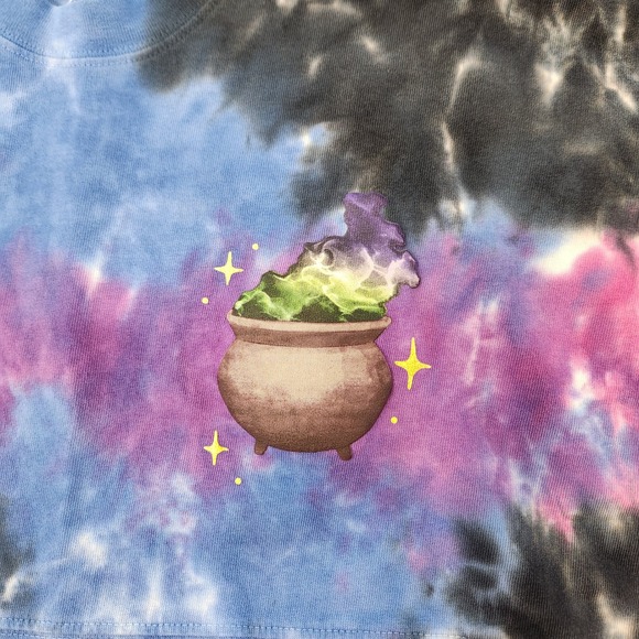 Disney Spirit Jersey Hocus Pocus LARGE TieDye Sanderson Tonight We Fly Halloween - Picture 5 of 13